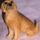 CHARMING HARD RESIN PUPPY DOG YELLOW LABRADOR GOLDEN RETRIEVER FIGURINE CHARMING HARD RESIN PUPPY DOG YELLOW LABRADOR GOLDEN RETRIEVER FIGURINE