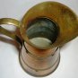 VINTAGE TWO SHADE COPPER PITCHER BRITISH MADE ENGLAND