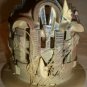 COLLECTIBLE ART POTTERY JACKIE QUINN-NEILL POTTERY COA WINE BOTTLE HOLDER SERVER