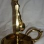 VINTAGE SOLID BRASS NAUTICAL SWINGING PENDULUM SHIP CANDLE HOLDER ITALY