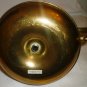 VINTAGE SOLID BRASS NAUTICAL SWINGING PENDULUM SHIP CANDLE HOLDER ITALY