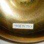 VINTAGE SOLID BRASS NAUTICAL SWINGING PENDULUM SHIP CANDLE HOLDER ITALY