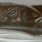 GORGEOUS PEWTER FIGURAL FISH 3D SERVING PLATTER INDIA