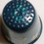 VINTAGE DRESSMAKER'S HANDPAINTED METAL THIMBLE