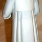 CHARMING PORCELAIN BISQUE GIRL WITH A CANDLE FIGURINE JAPAN