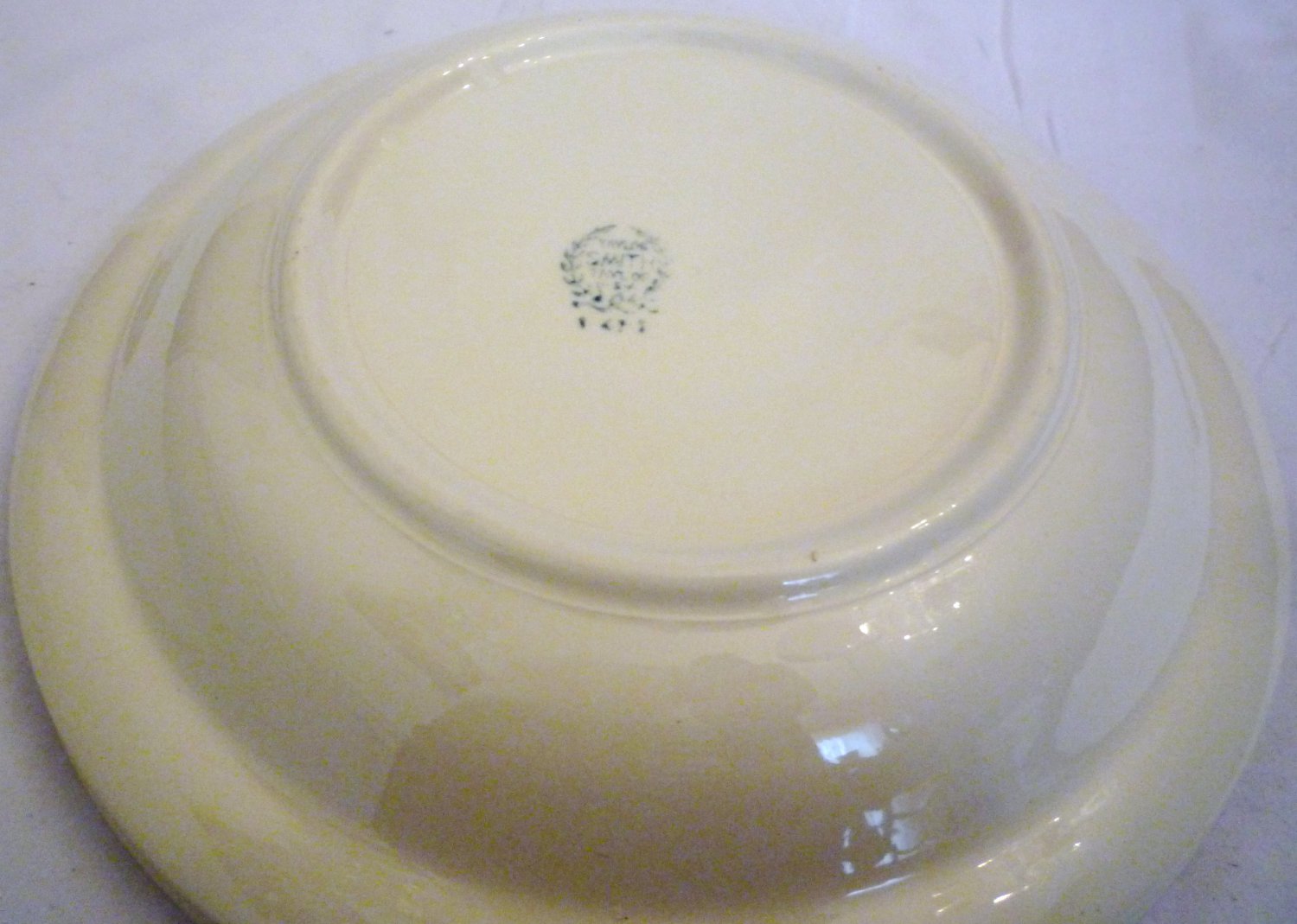 VINTAGE TAYLOR SMITH & TAYLOR USA CHINA FLORAL DESIGN RIMMED SOUP BOWL ...