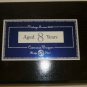 COLLECTIBLE EMPTY WOOD CIGAR BOX BLACK CAMEROON AGED ROBUSTO ROCKY PLATED HONDURAS