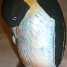 CHARMING CERAMIC PWF KING PENGUIN W/BABY FIGURINE