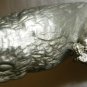 CHARMING MINIATURE PEWTER OWL BIRD FIGURINE DOLLHOUSE MINIATURE DESIGN