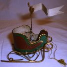 CHRISTMAS DECORATION BY SILVESTRI SLED ORNAMENT