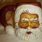 BURTON & BURTON FIB HANDPAINTED CERAMIC SANTA CHRISTMAS MUG