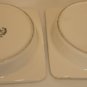 VINTAGE PORCELAIN NIPPON YOKO BOEKI CO. JAPAN DISH ASHTRAY COASTER SET OF 2
