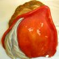 VINTAGE LEGEND PRODUCTS ENGLAND CHALKWARE SCULPTURED WALL HEAD MASK LITTLE JOHN