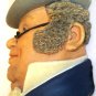 VINTAGE LEGEND PRODUCTS ENGLAND CHALKWARE SCULPTURED WALL HEAD MASK MR. PICKWICK