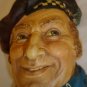 VINTAGE LEGEND PRODUCTS ENGLAND CHALKWARE SCULPTURED WALL HEAD MASK JOCK