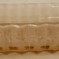 VINTAGE DEPRESSION PINK GLASS SQUARE DOUBLE HANDLED DISH ASHTRAY
