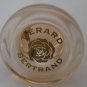 BEAUTIFUL COLLECTIBLE LIQUOR BOTTLE COTE DES ROSES FRANCE GERARD BERTRAND GLASS