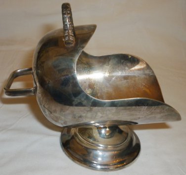VINTAGE SILVER  PLATED OPEN SUGAR SCUTTLE FALSTAFF ENGLAND