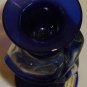 GORGEOUS HANDCRAFTED BLOWN COBALT GLASS CANDLEHOLDER TURKEY