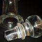 CONTEMPORARY CLEAR OPTICAL GLASS SHIPS DECANTER GLASS STOPPER