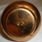 VINTAGE DOLLHOUSE MINIATURE COPPER WATER BUCKET & CARRYING POT PORTUGAL SET OF 2