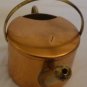 VINTAGE DOLLHOUSE MINIATURE COPPER WATERING CAN & COLANDER PORTUGAL SET OF 2