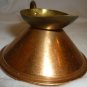 VINTAGE DOLLHOUSE MINIATURE COPPER WATER PITCHER SET OF 2