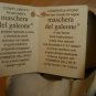 BEAUTIFUL LA MASCHERA DEL GALEONE MINIATURE DECORATIVE MASK COA