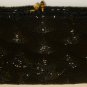 VINTAGE EXQUISITE BLACK BEADED EVENING PURSE JOSEF FRANCE