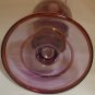 BEAUTIFUL BLOWN PURPLE GLASS W/GOLD ACCENTS PERFUME BOTTLE EGYPT