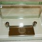 EXECUTIVE DESK TOP CLEAR BLOCK CRYSTAL BUSINESS CARD HOLDER NMB