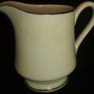 VINTAGE FINE CHINA OF JAPAN AMBIANCE COLLECTION WHITE BOUQUET PLATINUM CREAMER