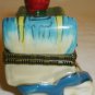 CHARMING PORCELAIN HINGED TRINKET BOX FIGURAL STACK OF BOOKS