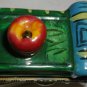 CHARMING PORCELAIN HINGED TRINKET BOX FIGURAL STACK OF BOOKS