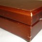 CHROME & WOOD BOTTLE STOPPER SET OF 3 WOODEN GIFT BOX
