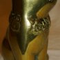 CHARMING SOLID BRASS CAT FIGURINE PAPER WEIGHT