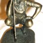 UNIQUE GENESIS FINE ART BRONZE FIGURINE LADY GOLFER MULINGAR IRELAND
