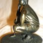 UNIQUE GENESIS FINE ART BRONZE FIGURINE LADY GOLFER MULINGAR IRELAND