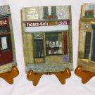 CHIU TAK HAK 3D HARD RESIN DECORATIVE TILES FRENCH STREET STORE FRONTS SET/3 +ST