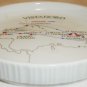 1985 CUNARD SAGAFJORD VISTAFJORD CRUISE ROSENTHAL PORCELAIN COASTER COIN DISH