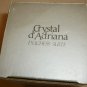VINTAGE ZAJECAR YUGOSLAVIA 24% LEAD CRYSTAL d'ADRIANA BUD VASE DUCHESS NMB