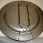 US BICENTENNIAL GEORGE WASHINGTON COAT OF ARMS PEWTER PLATE YORK METAL CRAFTERS