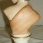 GORGEOUS COLORFUL CAPODIMONTE ITALY PORCELAIN FIGURINE BUST GIRL BY NICO VENZO