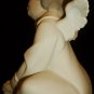 LLADRO UNGLAZED PORCELAIN FIGURINE THINKING ANGEL PENSANDRO 4539 MADE IN SPAIN