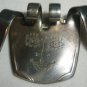 DESIGNER SIGNED GFMW SILVERPLATED BROOCH PIN SMILING FACE