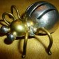 BEAUTIFUL SILVER .925 TP-65 BEETLE BUG PIN BROOCH MEXICO