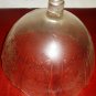 VNTG HAZEL ATLAS DEPRESSION ROYAL LACE GLASS INSERT W/CHROME PEDESTAL SHERBET 6