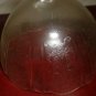 VNTG HAZEL ATLAS DEPRESSION ROYAL LACE GLASS INSERT W/CHROME PEDESTAL SHERBET 6