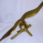 VINTAGE SOLID BRASS EAGLE BIRD FIGURINE STATUE DESK TOP DESIGN