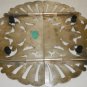 VINTAGE SILVERPLATE WALLACE USA EXPANDABLE TRIVET HOT PLATE